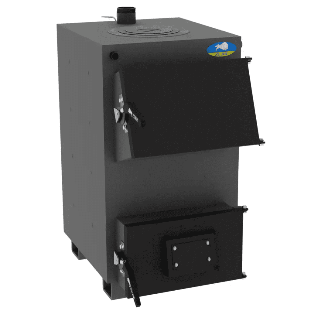 Твердопаливні котли Zubr Classic плита 10 кВт