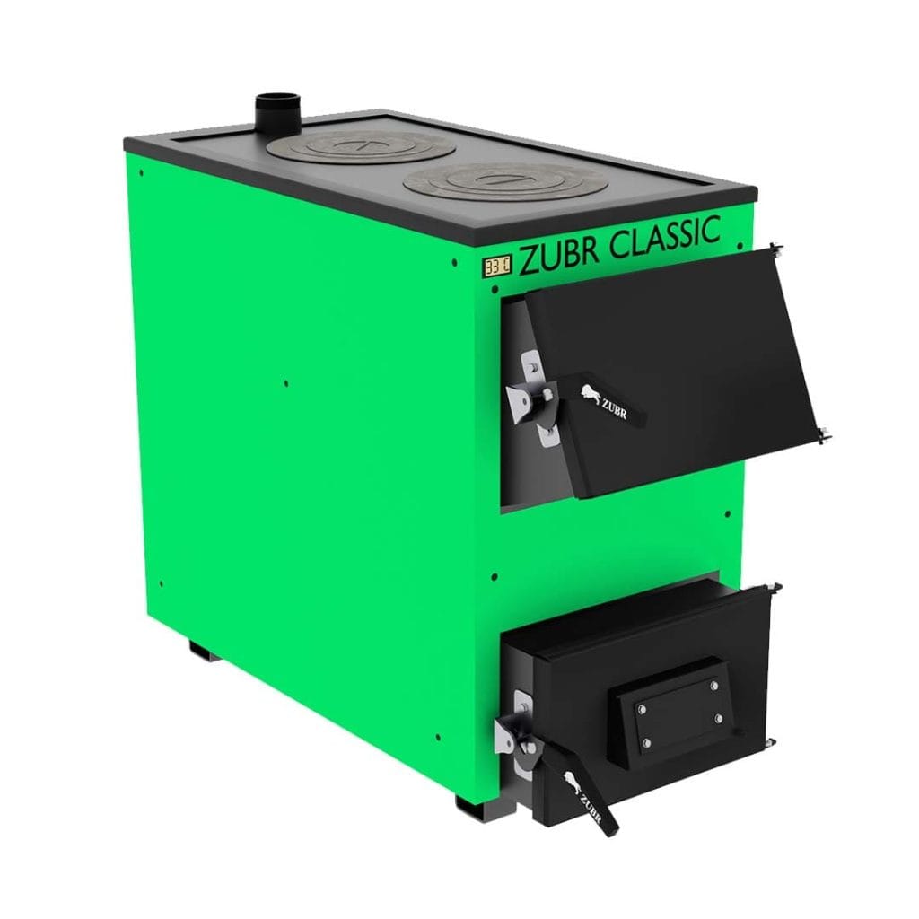 Твердопаливні котли Zubr Classic Termo з плитою 20 кВт