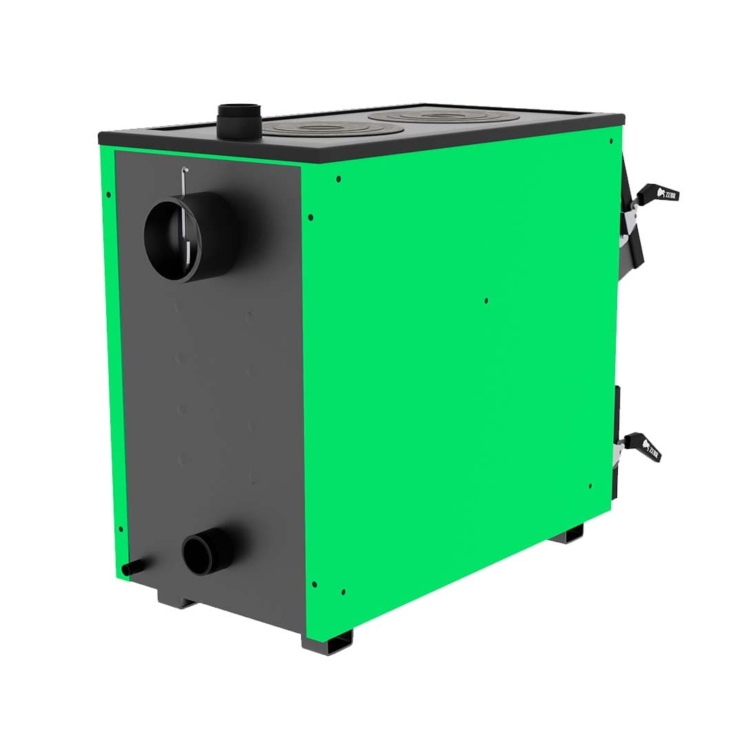 Твердопаливні котли Zubr Classic Termo з плитою 15 кВт - Зображення 12