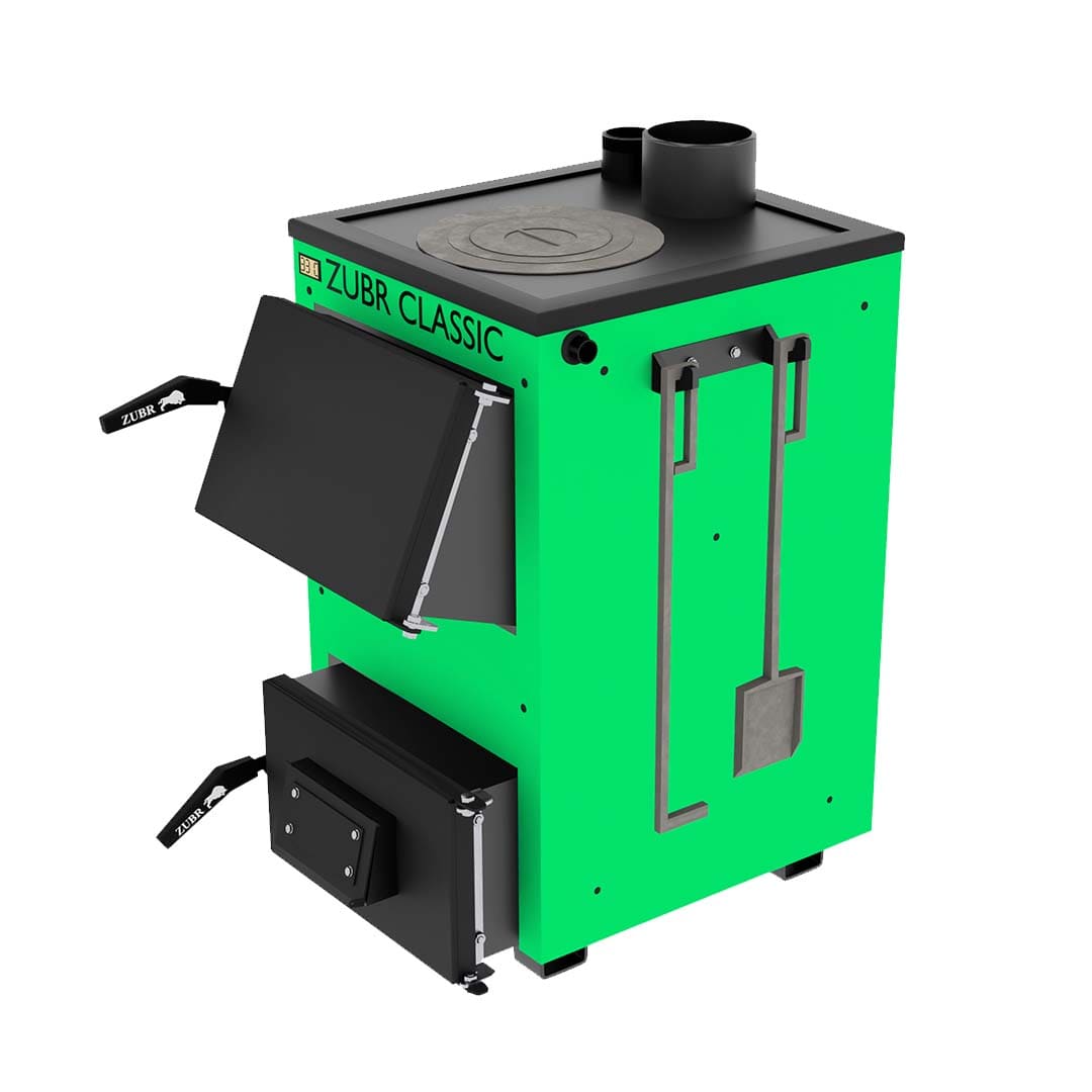 Твердопаливні котли Zubr Classic Termo з плитою 15 кВт - Зображення 8
