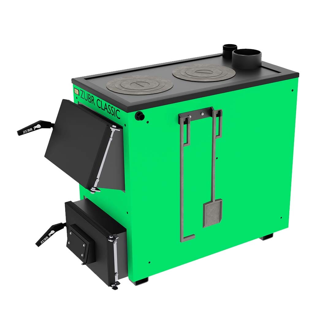 Твердопаливні котли Zubr Classic Termo з плитою 15 кВт - Зображення 5