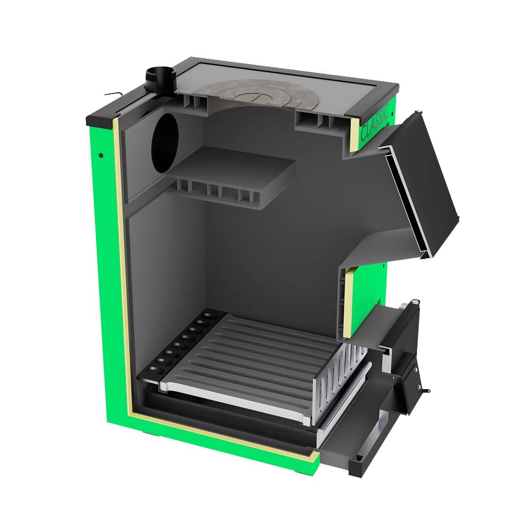 Твердопаливні котли Zubr Classic Termo з плитою 15 кВт - Зображення 29