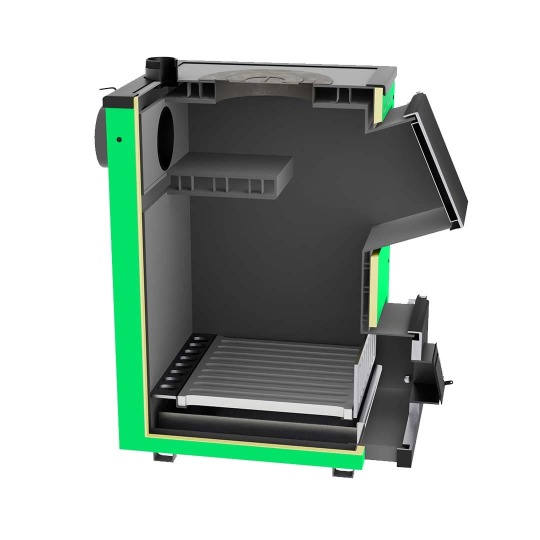 Твердопаливні котли Zubr Classic Termo з плитою 15 кВт - Зображення 28